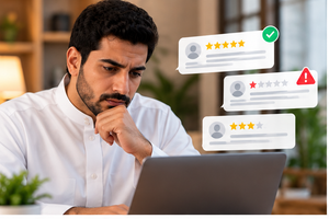 قراءة تقييمات المنتجات بذكاء قبل اتخاذ قرار الشراء