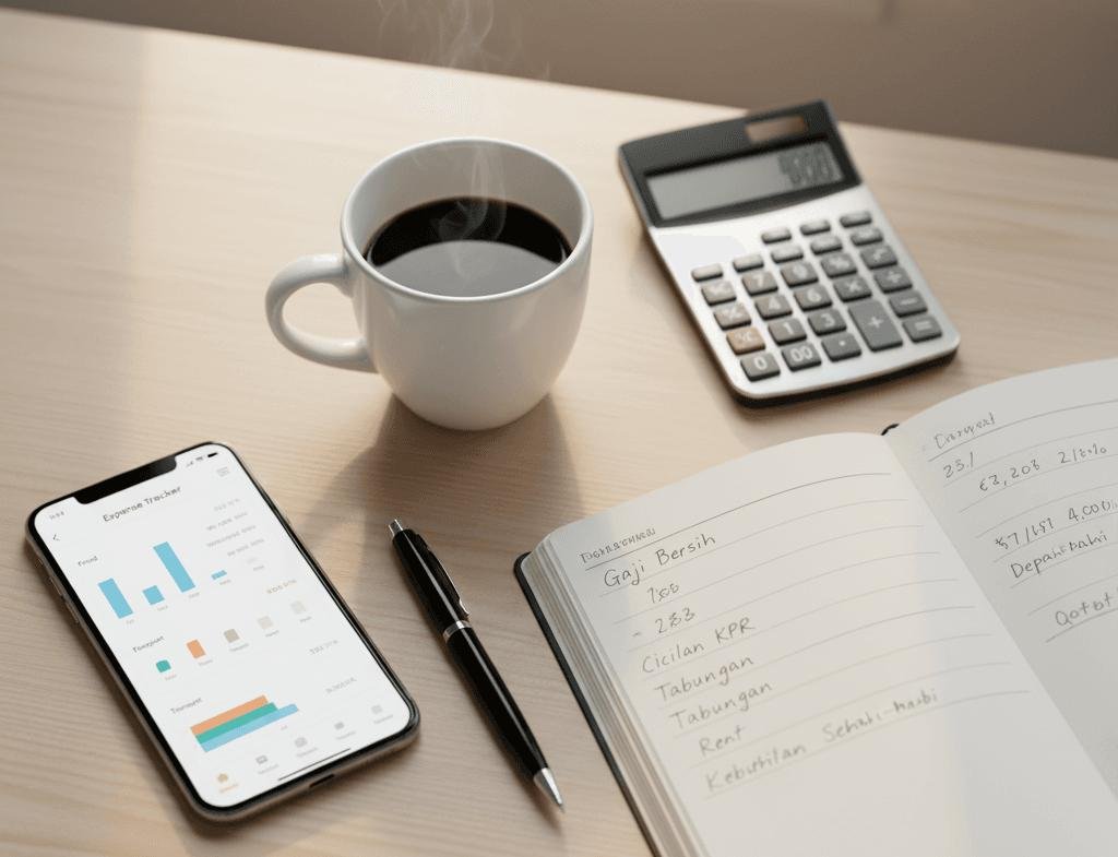 مراجعة المشتريات الشهرية ومقارنة الميزانية المخططة بالمصروفات الفعلية